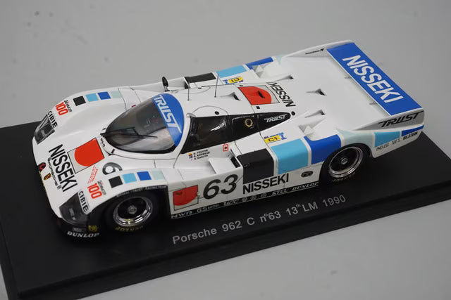 1:43 SPARK KBS009 Porsche 962C LM Le Mans 1990 #63 NISSEKI