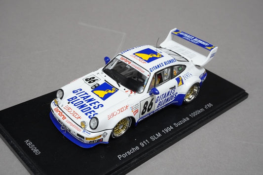 1:43 SPARK KBS060 Porsche 911 Suzuka 1000km 1994 #86