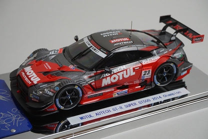 1:43 EBBRO 45107 Nissan Motul Autech GT-R Super GT500 2014 #23 model car