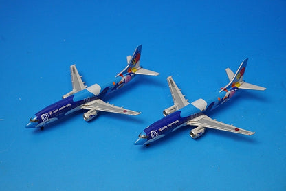 1:400 B737-400 ANK Air Nippon Island Dolphin JA391K JA392K Phoenix airplane model