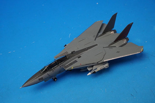 1:200 F-14A USN 154th Fighter Squadron Black Knights 2003 NF100 WA22072 Gulliver airplane model