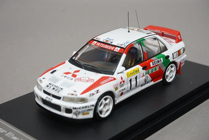 1:43 HPI 8545 Mitsubishi Lancer Evolution II Monte Carlo 1995 #11