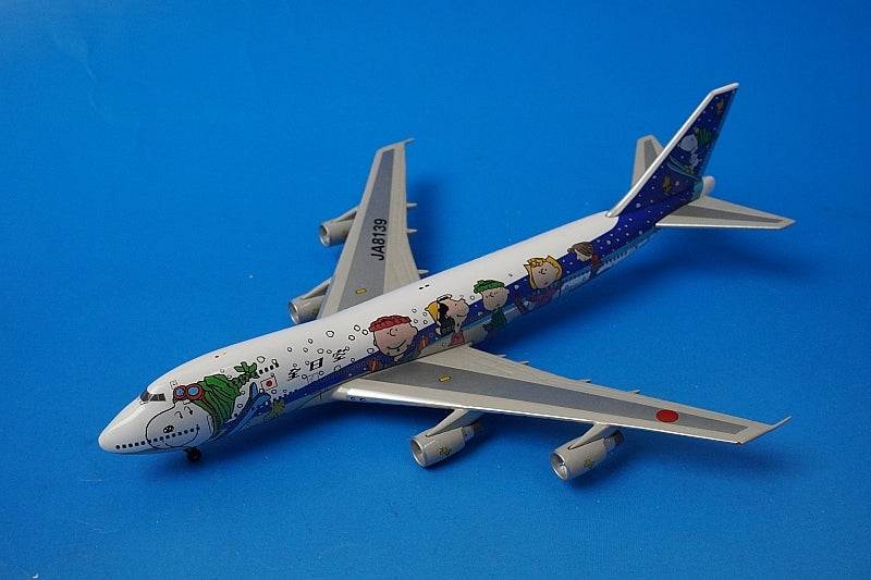 1:400 B747SR-81 ANA Snoopy Jet JA8139 BB-2006-012 Big Bird airplane model