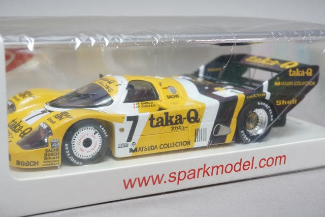 1:43 SPARK SJ019 Porsche 956 Fuji 1000km Winner 1986 #7