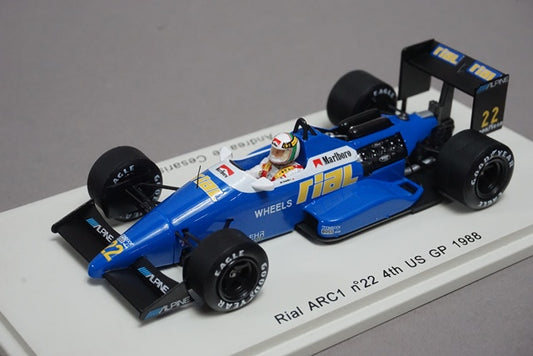 1:43 SPARK S3960 Real ARC1 U.S.GP 1988 #22 Andrea de Cesaris