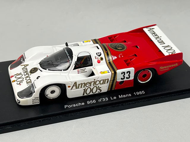 1:43 SPARK S3490 Porsche 956 LM Le Mans 1985 #33