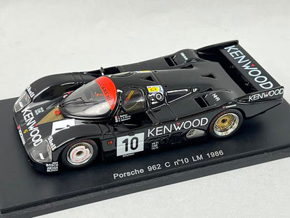 1:43 SPARK KBS013 Porsche 962 C Le Mans 1986 #10