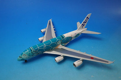 1:200 A380-800 ANA FLYING HONU Kai Green JA382A NH20144 ANA airplane model