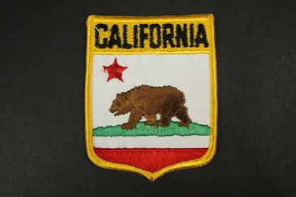 Patch CALIFORNIA without hook and loop