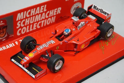 1:43 MINICHAMPS 510984303 Ferrari F300 1998 #3 M. Schumacher MSC No.37 model car