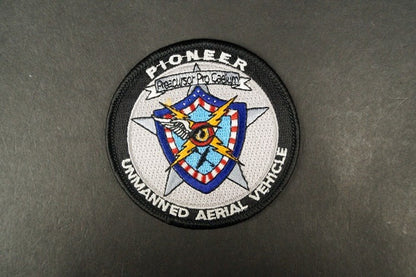 Patch USN USMC Unmanned Aerial Vehicle Pioneer without hook and loop