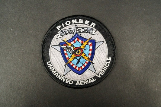 Patch USN USMC Unmanned Aerial Vehicle Pioneer without hook and loop