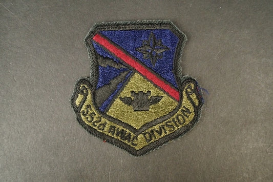 Patch USAF 552nd Air Control Wing DIVISION without hook and loop