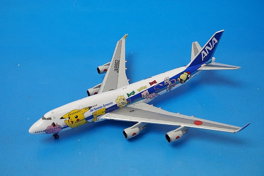 1:500 B747-400 ANA Pokemon Jet International JA8962 NH50029 ANA airplane model