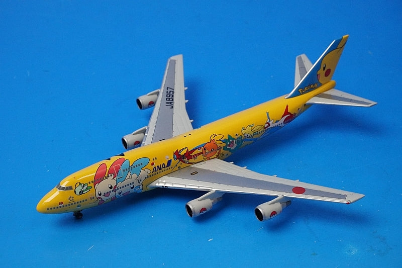 1:500 B747-400 Pokemon Pikachu Jumbo JA8957 NH50030 ANA airplane model