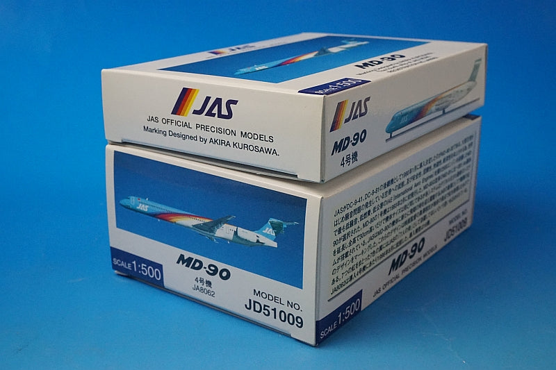 1:500 MD-90 JAS Akira Kurosawa Unit 4 JA8062 JD51009 JALUX