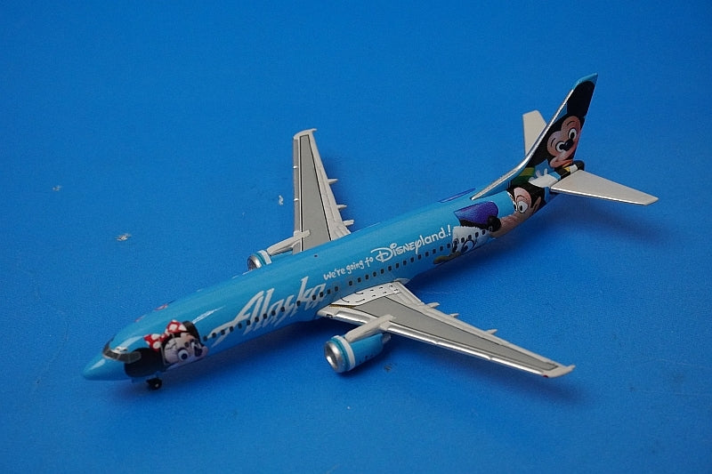 1:400 B737-400 Alaska Airlines Disney N784AS GJASA445 Gemini airplane model