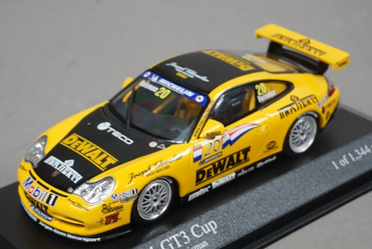 1:43 MINICHAMPS 400036220 Porsche 911 GT3 Cup Carrera Cup 2003 #20