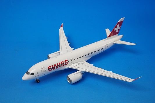 1:200 Bombardier CS100 Swissair AG HB-JBA 558471 Herpa airplane model