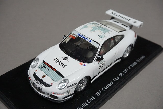 1:43 SPARK MX019 Porsche 997 Carrera Cup VIP 2008 #2000