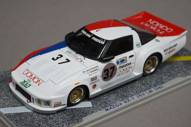 1:43 SPARK MC8106 Mazda RX-7 253 Le Mans 1981 #37