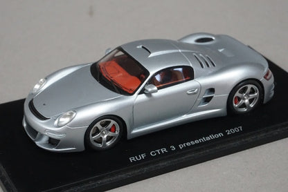 1:43 SPARK S0714 RUF CTR 3 Presentation 2007 Silver model car