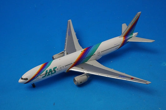 1:500 B777-200 JAS Japan Air System Rainbow Seven JA8977 JD51003 JALUX airplane model