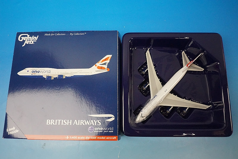 1:400 B747-400 British Airways Oneworld G-CIVP GJBAW917 Gemini