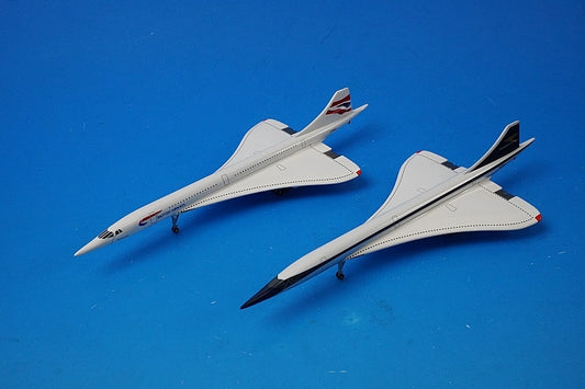 1:400 Concorde British G-BOAF BOAF/British Overseas Airways G-BOAC 2set GJBAW443 Gemini airplane model