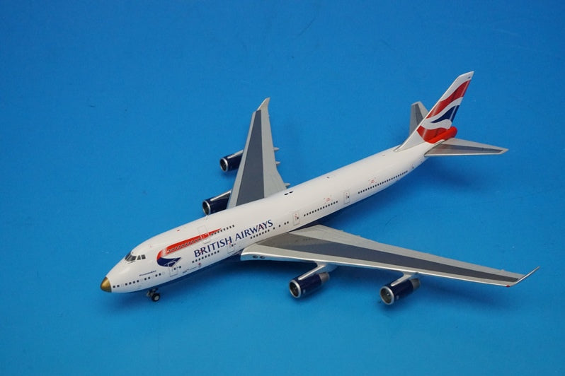 1:400 B747-400 British Airways Gold Nose G-CIVA GJBAW1593 Gemini airplane model