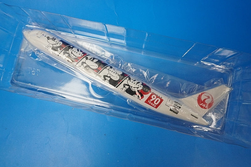 1:200 B767-300ER JAL Dream Express Mickey Mouse 90th JA602J airplane model