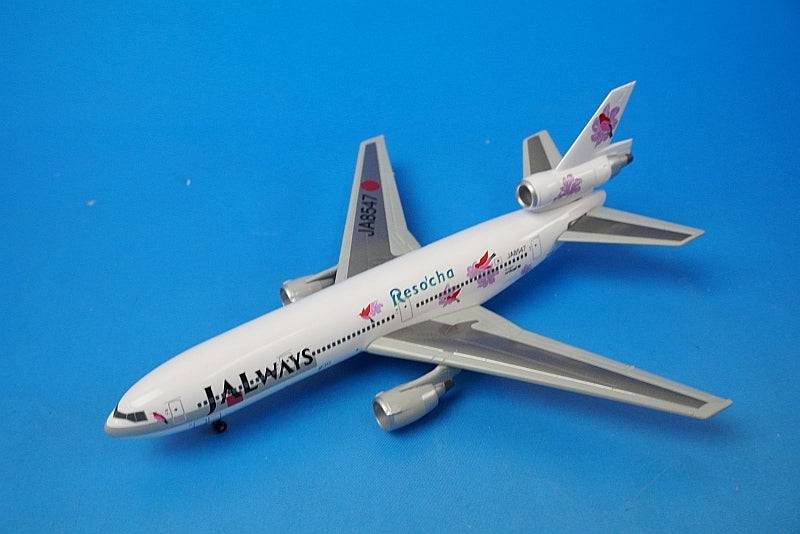 1:400 DC-10-40 JALways Risoccha Purple JA8547 JLDC10 dododiecast airplane model