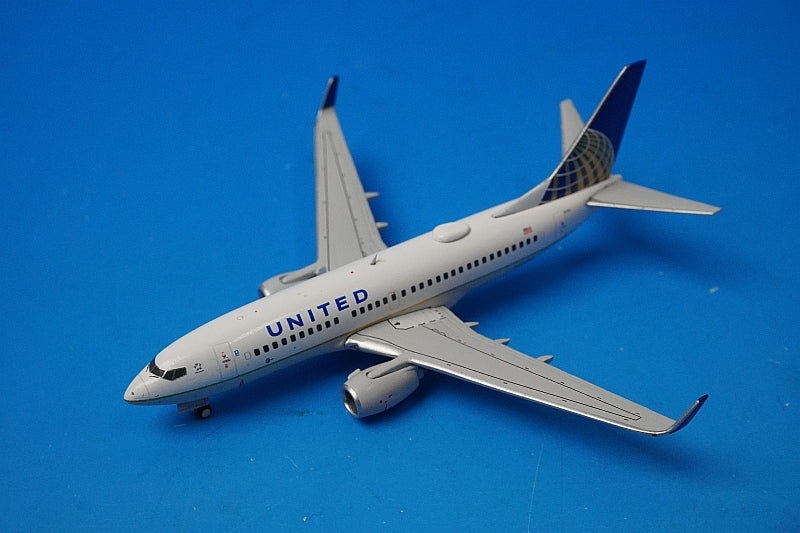 1:400 B737-700 United N12754 GJUAL1601 Gemini airplane model