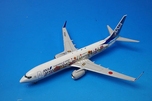 1:200 B737-800 ANA Tohoku FLOWER JET JA85AN *Blister & outer box missing XX2031 JC Wings airplane model