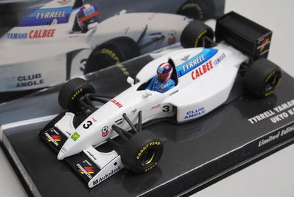 1:43 MINICHAMPS 413940003 Eurosport Tyrrell Yamaha 022 1994 #3 Ukyo Katayama model car