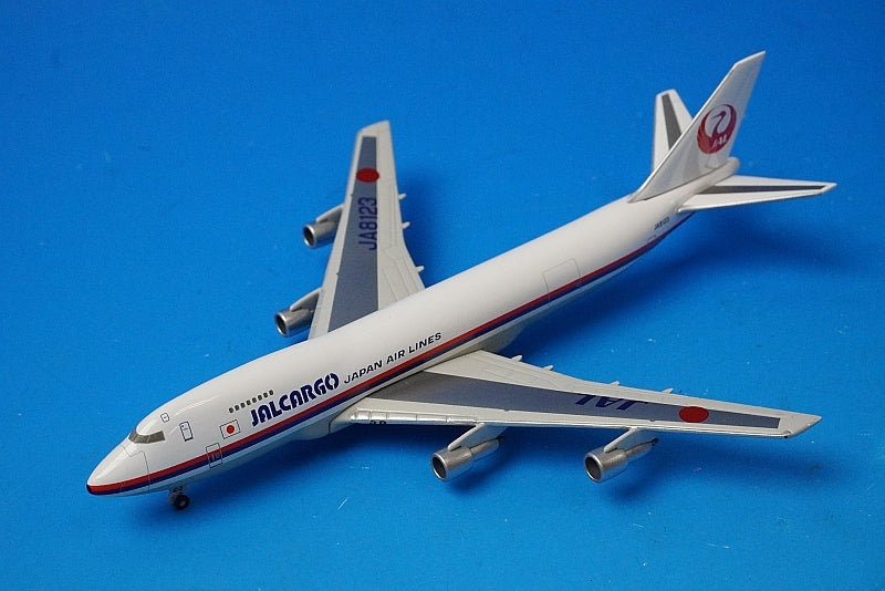 1:500 B747-200F JAL Cargo JA8123 Outer box missing BJE2079 JALUX airplane model