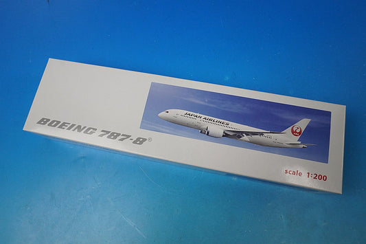 1:200 B787-8 JAL New Tsurumaru Livery JA822J BJQ1110 JALUX airplane model