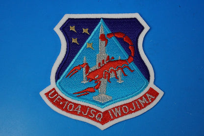 Patch JMSDF UF-104JSQ IWOJIMA Scorpion without hook and loop