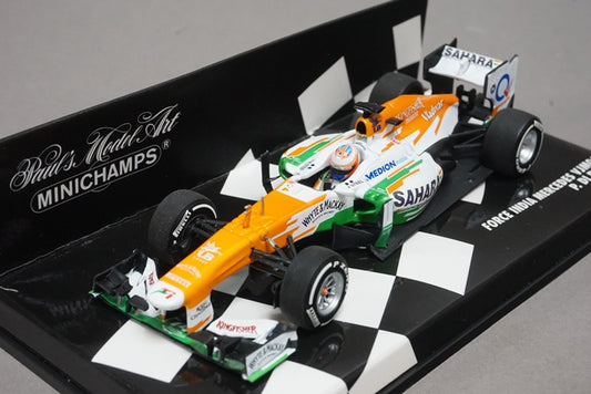 1:43 MINICHAMPS 410130014 Sahara Force India Mercedes VJM06 P.D.Resta 2013