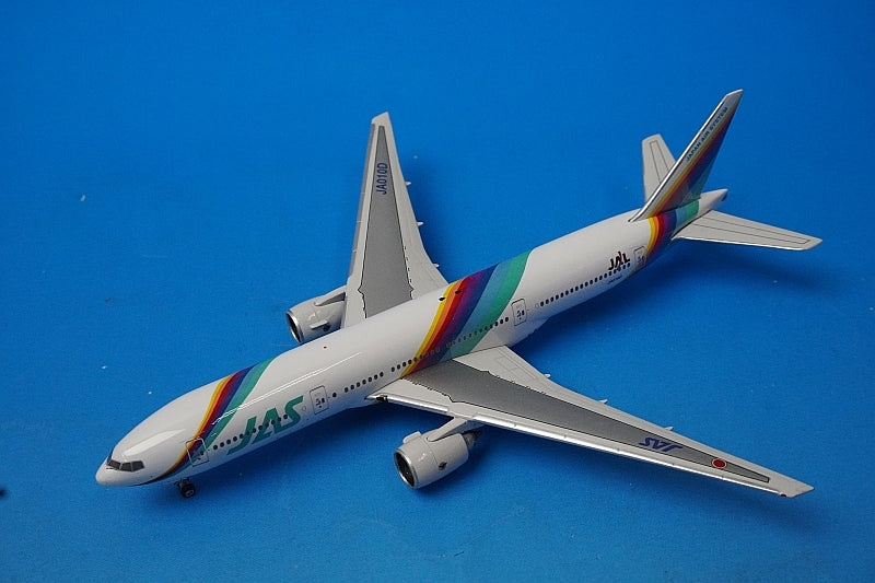 1:400 B777-200 JAS Japan Air System Rainbow Seven JA010D 10235 Phoenix airplane model