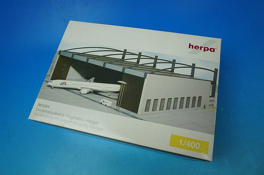 1:400 Airport Terminal Hangar Diorama Set 561341 Herpa airplane model