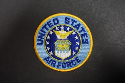 Patch USAF UNITED STATES AIR FORCE without hook and loop