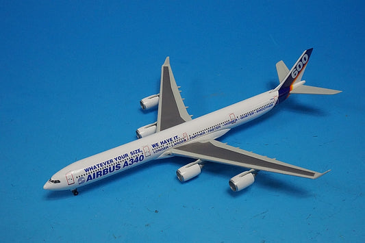 1:400 A340-600 AIRBUS HOUSE COLOR WHATEVER YOUR SIZE, WE HAVE IT F-WWCA 55637 Dragon