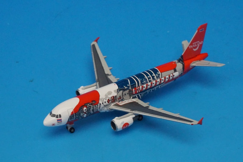 1:500 A320-200 Thai AirAsia AmazingThailand HS-ABC 531702 Herpa Airplane model