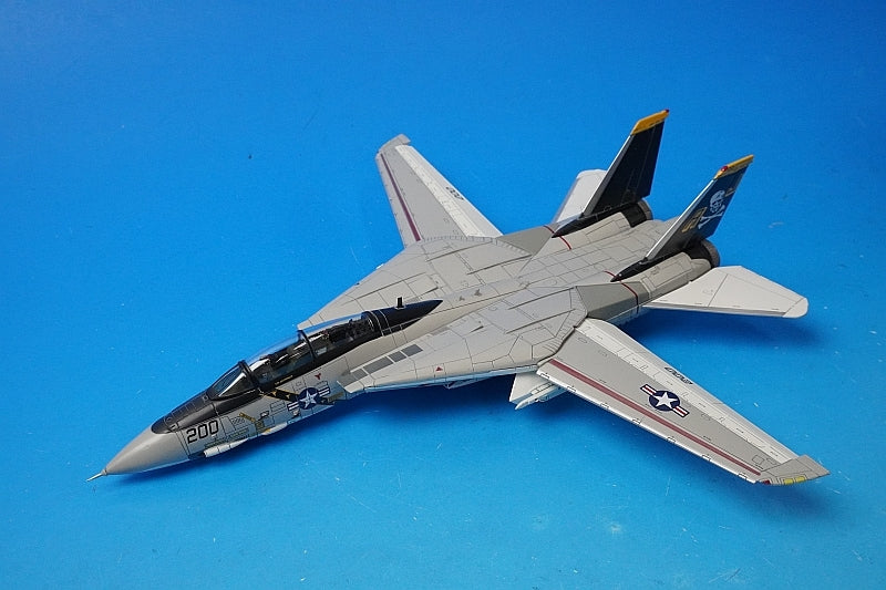 1:72 F-14A USN Jolly Rogers Wing Commander Aircraft Aboard the Nimitz Aircraft Carrier AJ200 001619 CENTURY WINGS