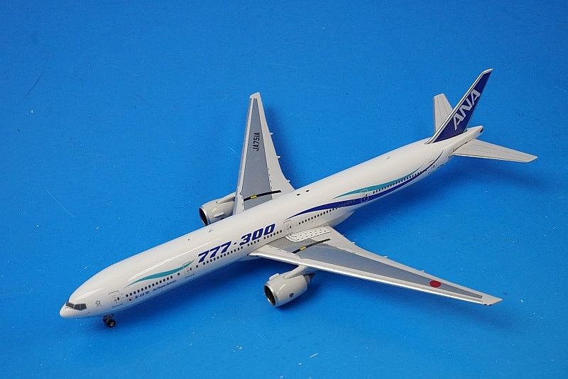 1:400 B777-300 ANA-style livery JA751A 04149 Phoenix airplane model