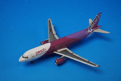 1:500 A320-200 Peach No.1 JA801P MM50001 Hogan airplane model