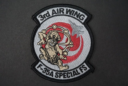 Patch JASDF 3rd Wing F-35A God of Thunder with hook and loop