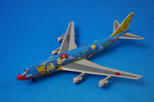 1:400 B747-400 ANA Pokemon Flower Jumbo JA8956 10034 Phoenix airplane model