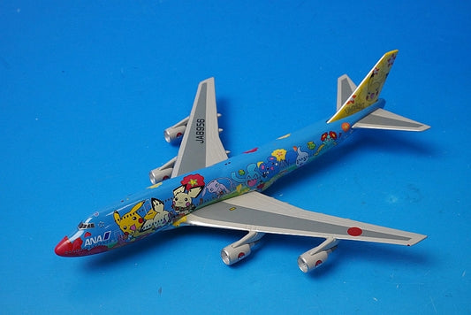1:400 B747-400 ANA Pokemon Flower Jumbo JA8956 10034 Phoenix airplane model